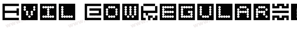 Evil CowRegular字体转换
